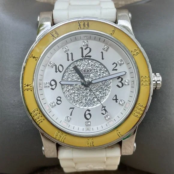 Juicy couture watch hot sale white